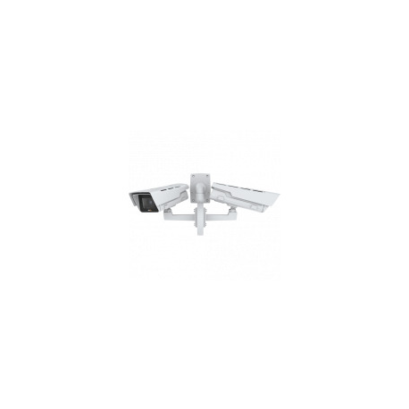 AXIS T94V01C Dual Mount - Camera mount - ceiling mountable, pole mountable, wall mountable - indoor, outdoor - white - for AXIS AXIS P3245, P1367, P1368, P1455, P3228, P3255, P3375, Q3515, Q3517, Q3536, Q3538 - 3