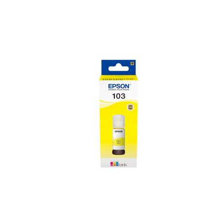 Epson 103 - 65 ml - yellow - original - ink refill - for Epson L1210, L3210, L3211, L3250, L3251, L3256, L3260, L3266, L5290, L5296; EcoTank L1250 - 2