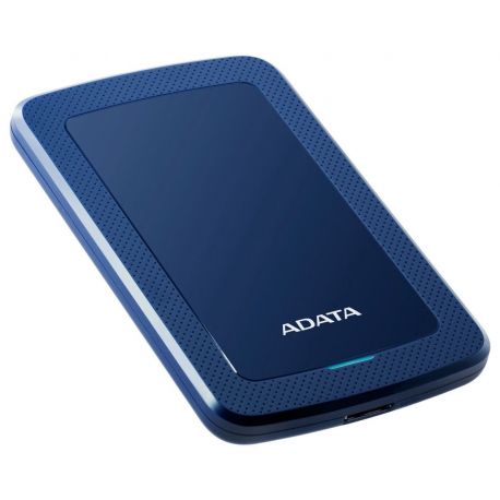 ADATA HV300 - Hard drive - 1 TB - external (portable) - USB 3.1 - 256-bit AES - blue - 1