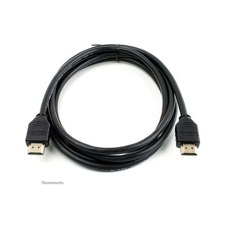 Neomounts by Newstar - High Speed - HDMI cable - HDMI male to HDMI male - 1 m - black - 1