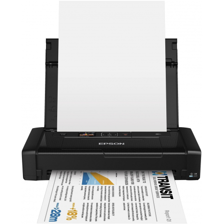 Epson WorkForce WF-100W - Printer - colour - ink-jet - A4 / Legal - 5760 x 1440 dpi - up to 7 ppm (mono) / up to 4 ppm (colour) - capacity: 20 sheets - USB 2.0, Wi-Fi(n) - 3