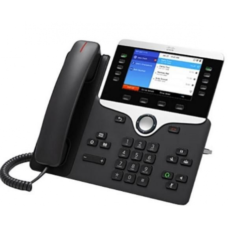 Cisco IP Phone 8851 - VoIP phone - SIP, RTCP, RTP, SRTP, SDP - 5 lines - 2