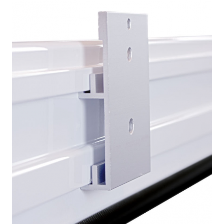 Elite Screens Saker Series SK110XHW-E12 - Projection screen - ceiling mountable, wall mountable - motorised - 230 V - 110" (279 cm) - 16:9 - MaxWhite FG - white enamel - 4