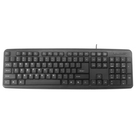 Gembird KB-U-103 - Keyboard - USB - US - black - 5