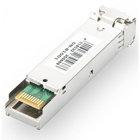 DIGITUS DN-81001 - SFP (mini-GBIC) transceiver module - GigE - 1000Base-LX - LC single-mode - up to 20 km - 1310 nm - 1