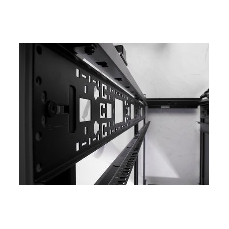 APC NetShelter SX Enclosure with Sides - Rack - black - 42U - 19" - 6