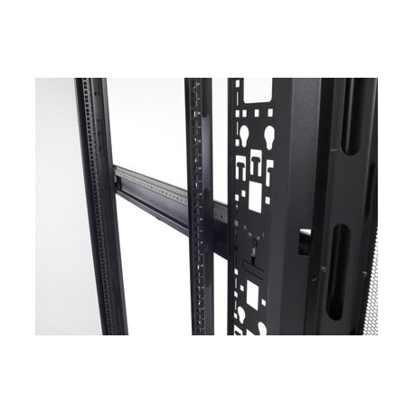 APC NetShelter SX Enclosure with Sides - Rack - black - 42U - 19" - 7