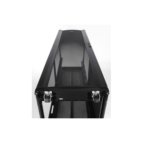 APC NetShelter SX Enclosure with Sides - Rack - black - 42U - 19" - 8