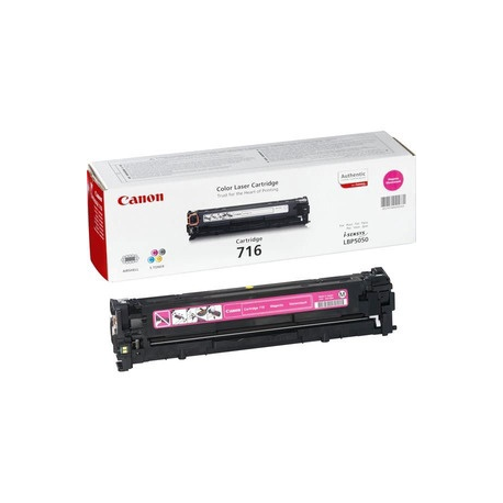 Canon 716 Magenta - Magenta - original - toner cartridge - for i-SENSYS LBP5050, LBP5050N, MF8030CN, MF8040Cn, MF8050CN, MF8080Cw - 2