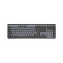 Logitech Master Series MX Mechanical - Keyboard - backlit - wireless - Bluetooth LE - QWERTY - US International - key switch: Clicky - graphite