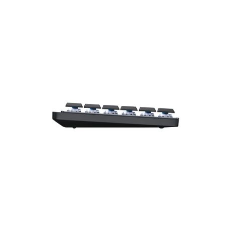 Logitech Master Series MX Mechanical - Keyboard - backlit - wireless - Bluetooth LE - QWERTY - US International - key switch: Clicky - graphite - 2