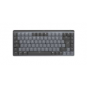 Logitech Master Series MX Mechanical Mini - Keyboard - backlit - wireless - Bluetooth LE - QWERTZ - German - key switch: Tactile Quiet - graphite