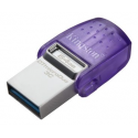 Kingston DataTraveler microDuo 3C - USB flash drive - 64 GB - USB 3.2 Gen 1  /  USB-C