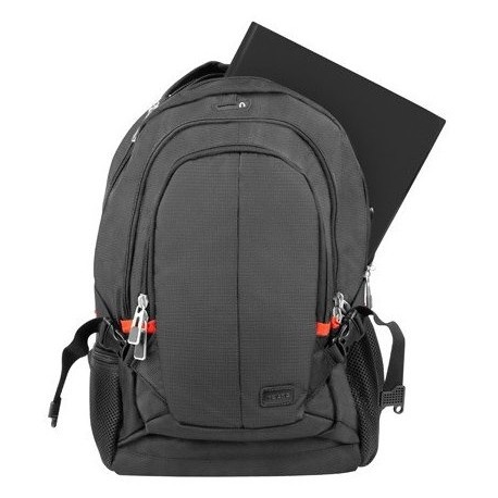Natec Merino - Notebook carrying backpack - 15.6" - black - 3