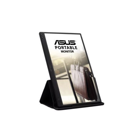 ASUS ZenScreen MB166C - LED monitor - 15.6" - portable - 1920 x 1080 Full HD (1080p) @ 60 Hz - IPS - 250 cd / m² - 800:1 - 5 ms - USB-C - 2