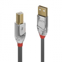 Lindy CROMO - USB cable - USB (M) to USB Type B (M) - USB 2.0 - 2 m - round - grey