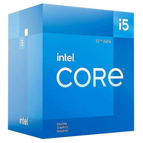 CPU CORE I5-12400F S1700 BOX/2.5G BX8071512400F S RL4W IN - 2