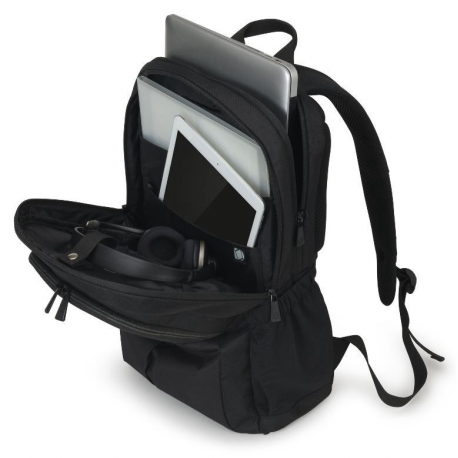 DICOTA Backpack Eco SCALE - Notebook carrying backpack - 13" - 15.6" - black - 3
