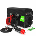 Green Cell - DC to AC power inverter - 12 V - 1000 Watt - output connectors: 1 - black