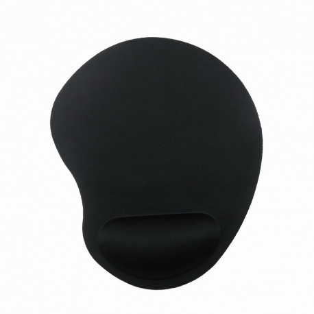 Gembird MP-ERGO-01 - Mouse pad with wrist pillow - black - 0