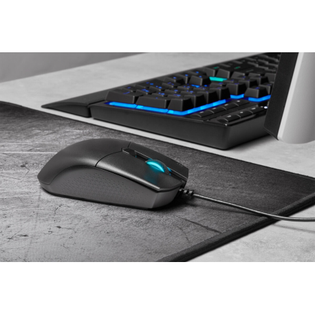 CORSAIR Gaming KATAR PRO - Mouse - optical - 6 buttons - wired - USB - black - 15