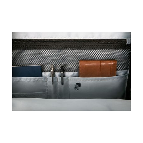 Targus Sagano EcoSmart Travel - Notebook carrying backpack - 15.6" - grey, black - 11