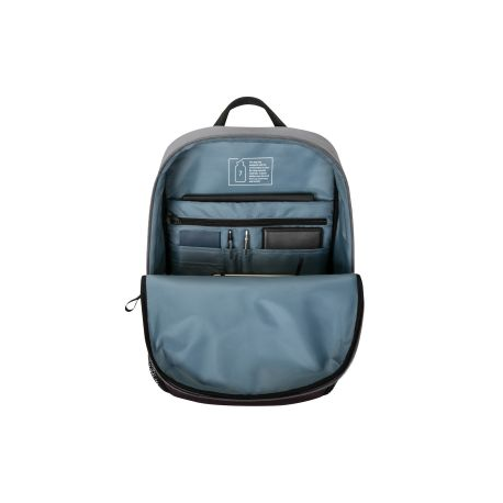 Targus Sagano EcoSmart Campus - Notebook carrying backpack - 15.6" - grey, black - 14