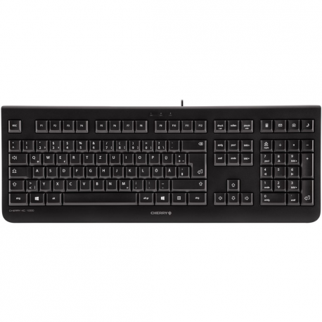CHERRY KC 1000 - Keyboard - Nordic - black - 0