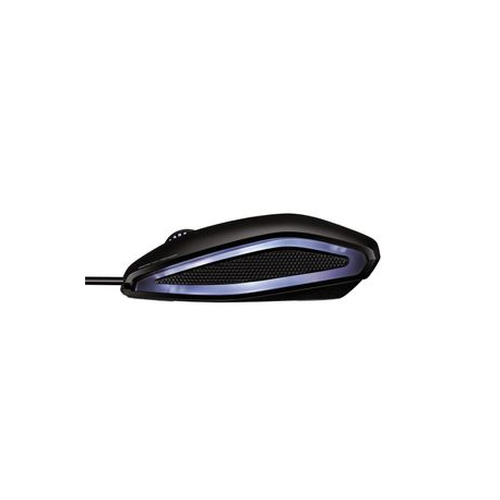 CHERRY GENTIX Illuminated - Mouse - right and left-handed - optical - 3 buttons - wired - USB - black - 2