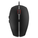 CHERRY GENTIX 4K - Mouse - right and left-handed - optical - 6 buttons - wired - USB - black