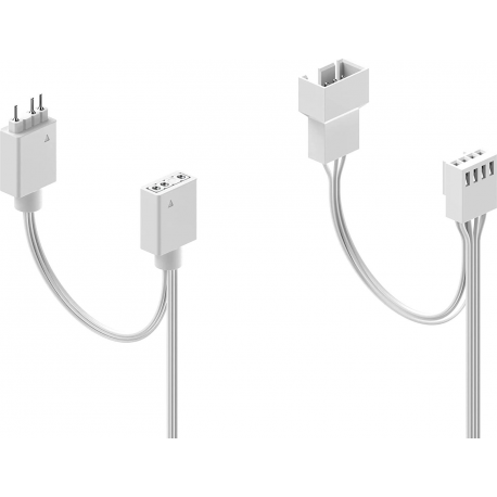 Fractal Design Aspect 14 RGB PWM - Case fan - 140 mm - white - 4