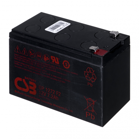 CSB GP1272 - UPS battery - 1 x battery - Lead Acid - 7.2 Ah - 1