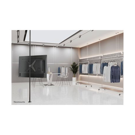 Neomounts by Newstar FL40-430BL14 - Mounting kit (pole mount) - full-motion - for TV - black - screen size: 32"-55" - 4