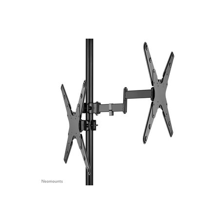 Neomounts by Newstar FL40-450BL14 - Mounting kit (bracket adapter, pole mount, VESA plate) - for LCD display - 13