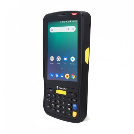 Newland MT65 Beluga V - Data collection terminal - rugged - Android 11 - 32 GB - 4" (800 x 480) - rear camera - barcode reader - (2D imager  /  RFID) - microSD slot - Wi-Fi, NFC, Bluetooth - 4G - 0