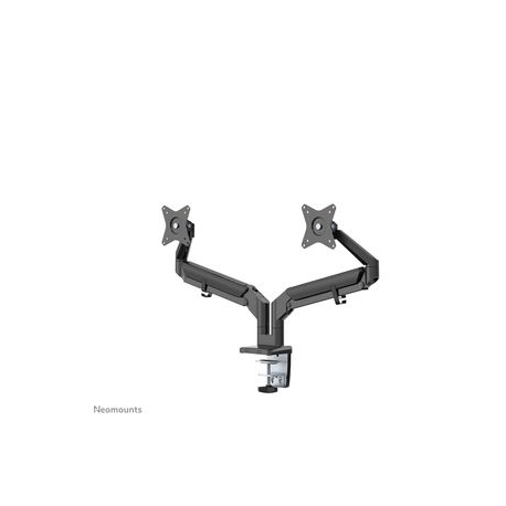 Neomounts by Newstar DS70-810BL2 - Mounting kit (desk mount) - for 2 LCD displays (full-motion adjustable dual arm) - black - screen size: 17"-32" - clamp mountable, grommet - 1