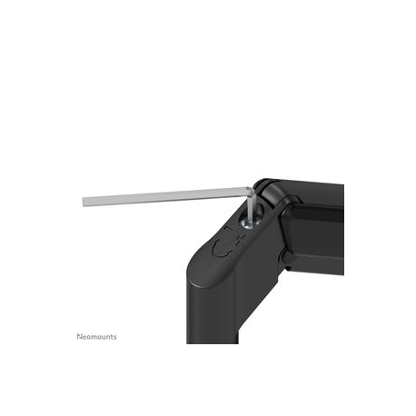 Neomounts by Newstar DS70-810BL2 - Mounting kit (desk mount) - for 2 LCD displays (full-motion adjustable dual arm) - black - screen size: 17"-32" - clamp mountable, grommet - 14