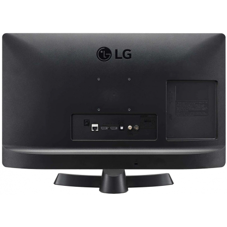 LG 24TQ510S-PZ - LED monitor with TV tuner - Smart - 23.6" - 1366 x 768 HD - 250 cd / m² - 1000:1 - 14 ms - 2xHDMI - speakers - black, iron grey - 5