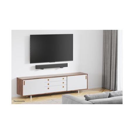 Neomounts by Newstar AWL29-550BL1 - Mounting kit (universal mount) - for sound bar - black - wall-mountable - 7