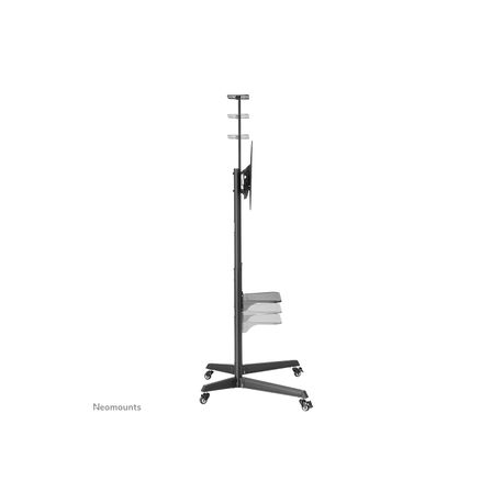 Neomounts by Newstar FL50-550BL1 - Cart - for flat panel  /  AV equipment - black - screen size: 37"-70" - 13