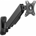 LogiLink - Mounting kit - for flat panel (Gas Spring) - plastic, aluminium, steel - black - screen size: 17"-32" - wall-mountable