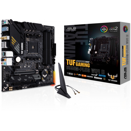 MB AMD B550 SAM4 MATX/TUF GAM B550MPLUS WIFI II ASUS - 6