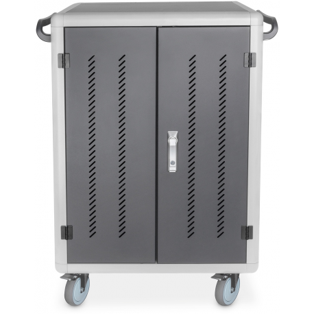 DIGITUS DN-45002 - Cart (charge only) - for 30 tablets  /  notebooks - lockable - steel - black, RAL 9005 - screen size: up to 15.6" - output: 5 V - 0