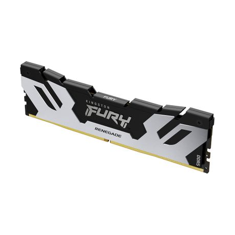 Kingston FURY Renegade Silver - DDR5 - module - 16 GB - DIMM 288-pin - 6400 MHz / PC5-51200 - CL32 - 1.4 V - unbuffered - on-die ECC - 0