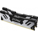 Kingston FURY Renegade Silver - DDR5 - kit - 32 GB: 2 x 16 GB - DIMM 288-pin - 6400 MHz / PC5-51200 - CL32 - 1.4 V - unbuffered - on-die ECC