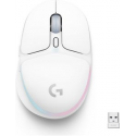 Logitech G G705 - Mouse - small hands - 6 buttons - wireless - Bluetooth - Logitech LIGHTSPEED receiver
