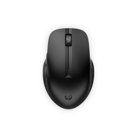 HP 435 - Mouse - ergonomic - 5 buttons - wireless - Bluetooth, 2.4 GHz - Bluetooth USB adapter - jack black - for ProBook 440 G8, 445 G9, 455 G8, 45X G9; ZBook Power G9, Studio G9; ZBook Fury 15 G8 - 0