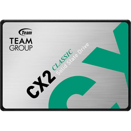 Team Group CX2 CLASSIC - SSD - 1 TB - internal - 2.5" - SATA 6Gb/s - green - 0
