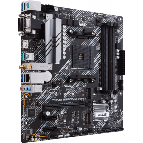 MB AMD B550 SAM4 MATX/PRIME B550M-A WIFI II ASUS - 1