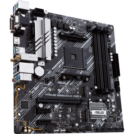 MB AMD B550 SAM4 MATX/PRIME B550M-A WIFI II ASUS - 2